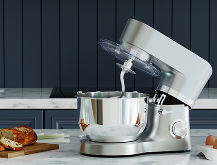 Compact Plastic Stand Mixer